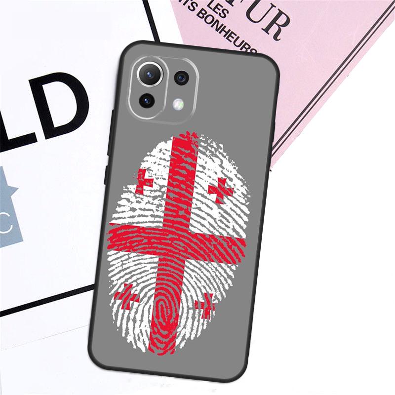

Georgia Flag Case For Xiaomi 15T Pro 14T 13T 17 Pro Max 14 15 Ultra POCO X7 X5 X6 F5 F6 F7 F8 Pro Cover Xiaomi 15