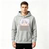 Men Anime Blue Eyes Character Print Pullover Hoodie Casual Long Sleeve Sweatshirt for Daily Wear