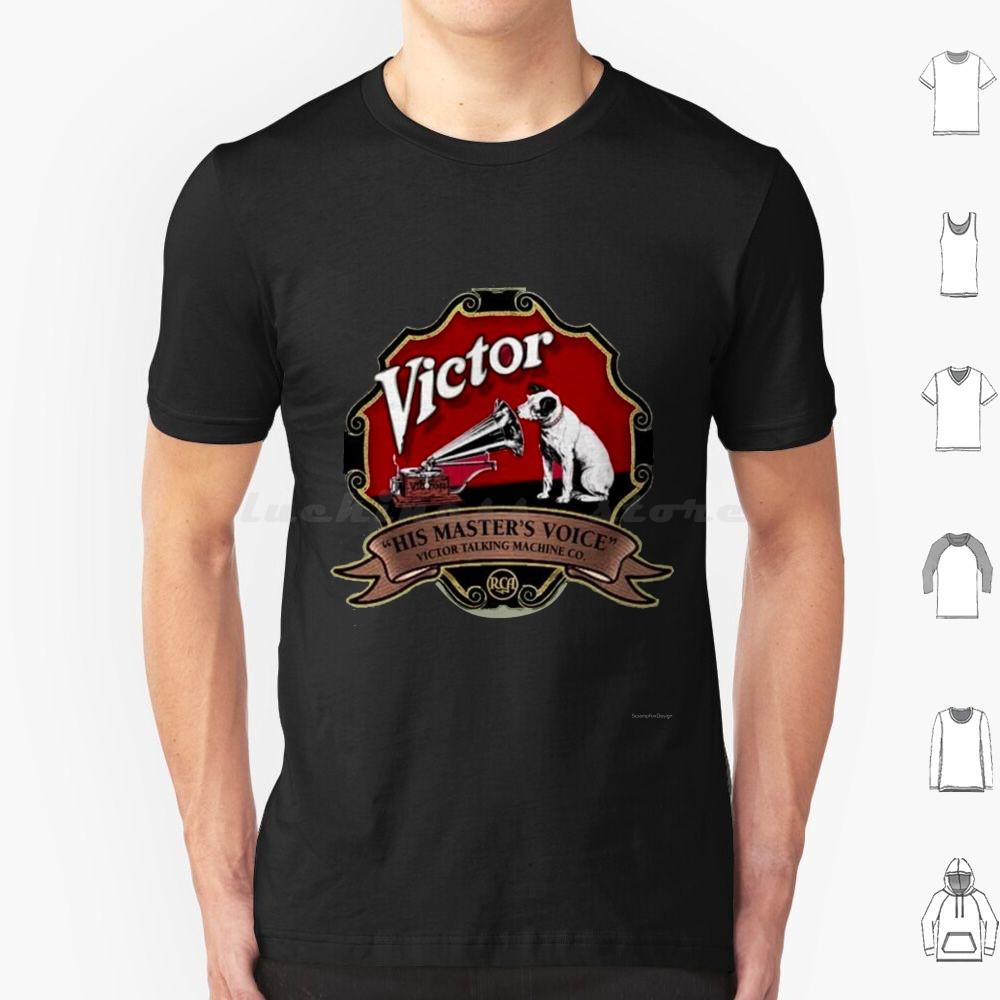 His Masters Voice T Shirt Cotton Men Women DIY Print Talking Machine S
