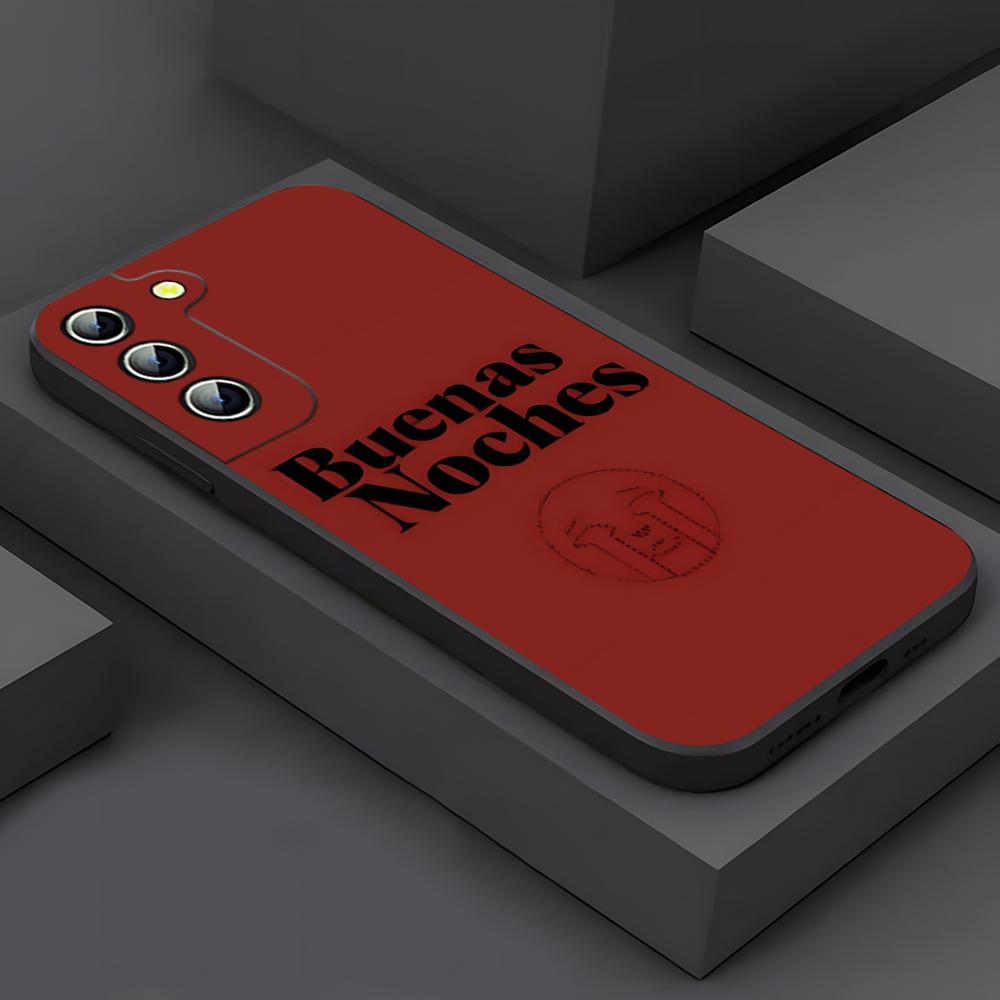 

Hot Singer Q-Quevedo Buenas Noches Phone Case For Samsung S25 Ultra S24 S22 S23 S20 Fe S21 Plus Galaxy A54 A34 A16 A53 A13 Cover Samsung s23