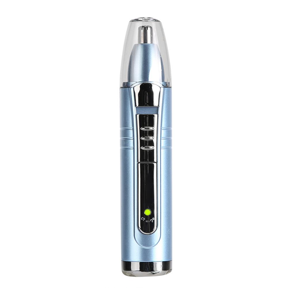 2 in 1 Multi Functional Electric Nose Hair Trimmer Sideburns Cutter Trimming Machine   Blue(Blue )