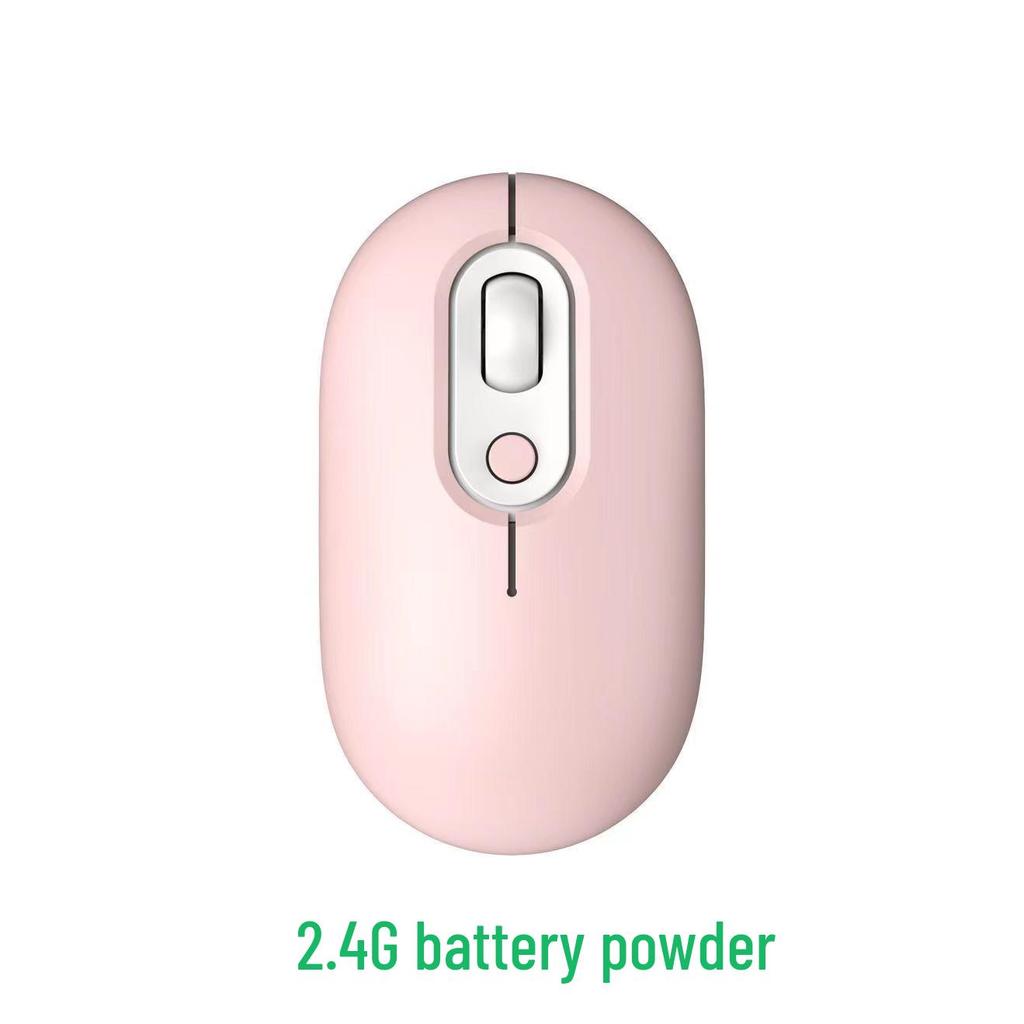 Silent Dual-Mode Luminous Wireless Mouse - Multi-Color Gift for Office & Gaming