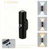 Double-head LED Night Light with Motion Sensor RGB Rechargeable Magnetic Wall Lamp Mood Ambient Light for Cabinet Hallway Stair