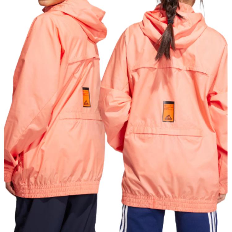 Adidas Grade School Jackets Hooded Moderate HR6276