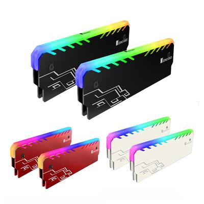 RGB RAM Heatsink Cooler DDR DDR3 DDR4 Desktop PC Ram Memory 256 Color PC Memory Cooling Vest Cooling Heat Spreader