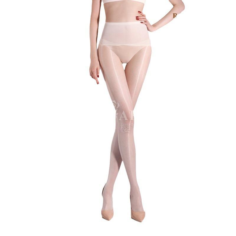 Luo Ying 8417 Aurora 360 seamless stockings women's ultra-thin oil-bright silky smooth toe transparent styling pantyhose