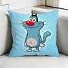 Oggy-Y and the Cockroaches-Z Pillow Case Square Double-Sided Sofa Cushion Cover Bedroom Bedside Pillow Gift