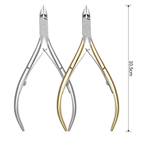 Oțel inoxidabil Manichiură Nail Art Clippers Cuticule Trim Hard Dead Skin Foarfece