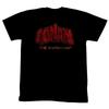 Conan The Barbarian Distressed Logo Black Adult T-Shirt