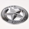 Metal Texas Edition Car Emblem Badge Sticker Decal for Ford Chevy Silver
