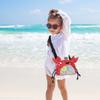 Kids Crab Beach Bag 2025 - Large Shell-Themed Tote for Sand Toys, Preschool Waterproof Pool & Seaside Essentials