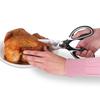 2pcs Stainless Steel Kitchen Multifunction Scissors Cutter for Fish Chicken Poultry Bone Cooking Tools