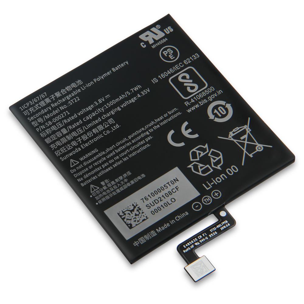 Rechargeable Lithium Battery For Amazon Kindle Paperwhite 4 58-000246 58-000271 ST22 E-Reader Battery1500mAh