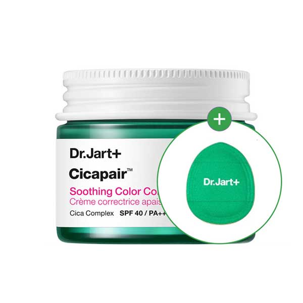 

Dr.Jart+ Cicapair Soothing Color Correcting Treatment Tone-Up Cream SPF30 15ml