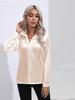 Blusas Office Lady Wit Shirt Mode Herfst Casual Top Satijnen Shirt Effen Losse Casual Zijden Top Vrouwen Blouse Kleding 28548