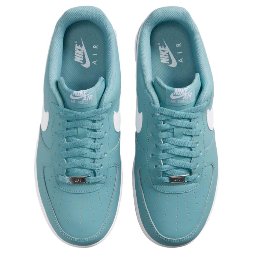 Nike Air Force 1 07 Denim Türkis Herren Sneaker Petrolweiß FJ4146-401