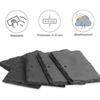 10 x étiquettes en ardoise pour plantes avec piquets métal 40 cm – 10×7 cm, réutilisables et imperméables