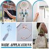 Braided Nylon Thread, Chinese Knotting Cords for Jewelry Making Macrame Craft, White, 1.5mm, About 100yards/roll