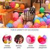 100 Pcs Colorful Polka Dot Balloons 12-inch Large Assorted Latex Balloons for Birthday Party Supplies Wedding Festival Decoration