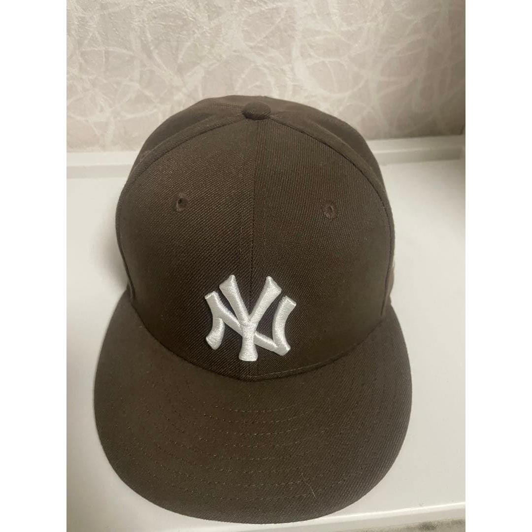Used New Era 59FIFTY New York Yankees Cap Brown