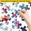 24 Großteiliges Puzzle für Senioren, Holz-Demenzpuzzle für Senioren und Erwachsene, Einfaches Puzzle mit Kolibri, Schildkröte und Hund-Puzzle,