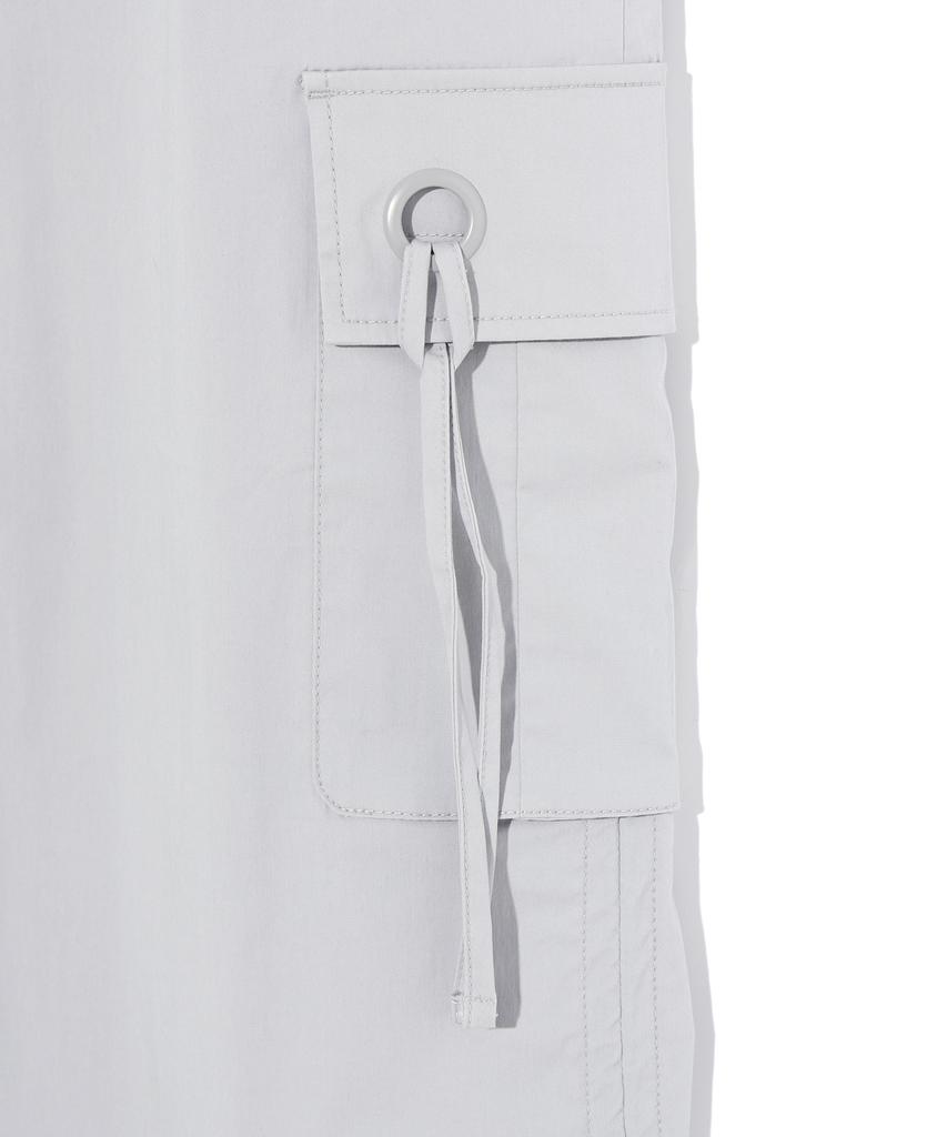 Dist Nine String Cargo Long Skirt Light Grey (Lp3Kf699-071)