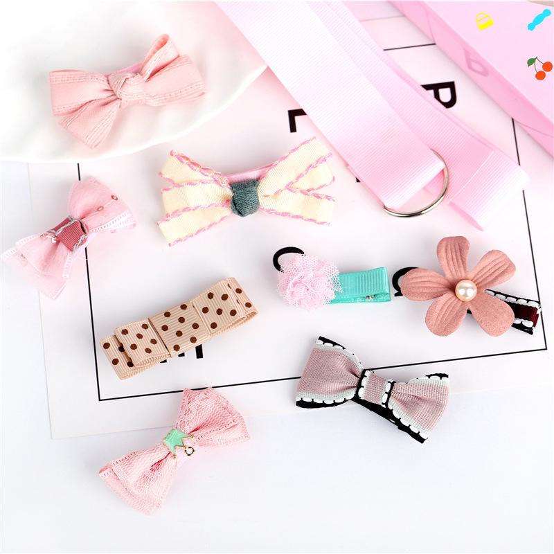 Vogue Kids Girls Hairpins Bowknot Girls Headwear Hair Clips Head