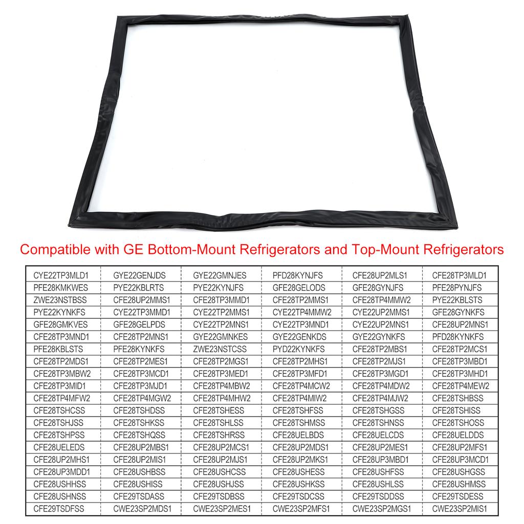 WR14X36194 Freezer Door Gasket for GE Refrigerator Freezer Models WR14X31558