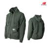 New Balance Uni Tnt Hoodie Reißverschluss Nbmda2l113 49 Khaki