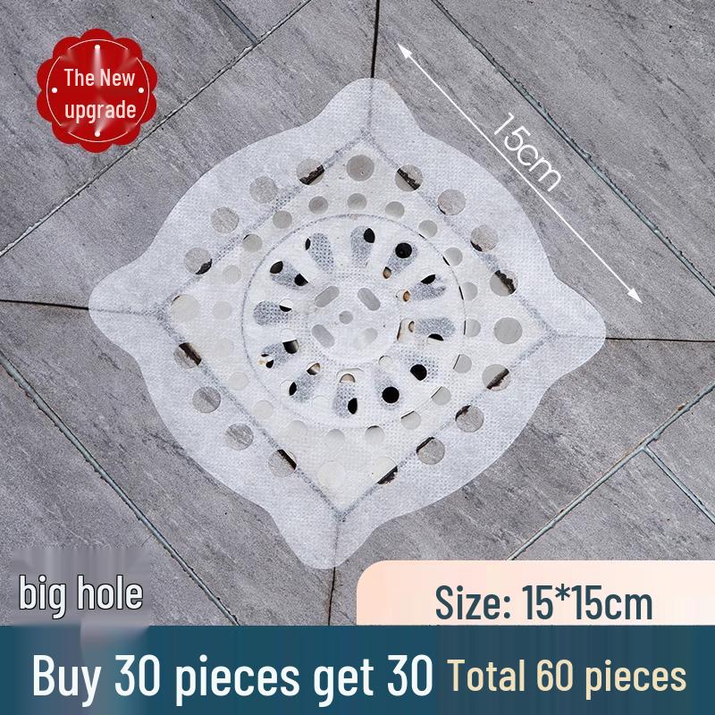 Disposable Bathroom Drain Hair Filter Sticker