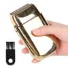 Metal Double Foil Shaver Waterproof Electric Shaver Cordless Beard Trimmer for Hair Cutting