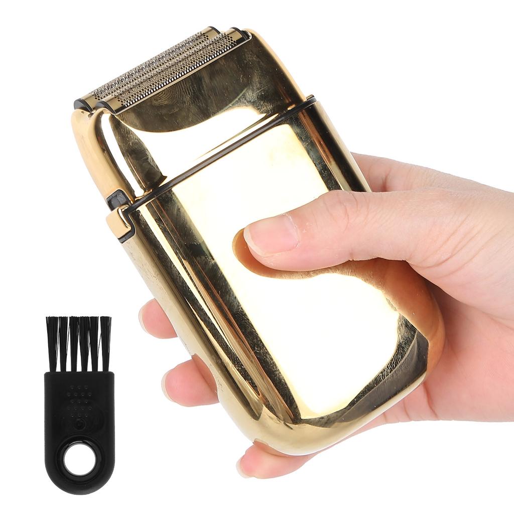 Metal Double Foil Shaver Waterproof Electric Shaver Cordless Beard Trimmer for Hair Cutting
