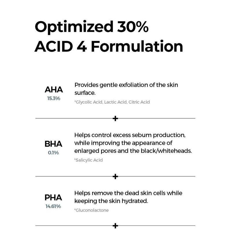 Isntree - Hyper Acid 4 AHA BHA PHA LHA 30 Serum