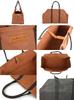 Dulton Wax Canvas Log 320mm X 600mm X 250mm Bag, Camel, (H) (W) (D), Y959-1267CAM