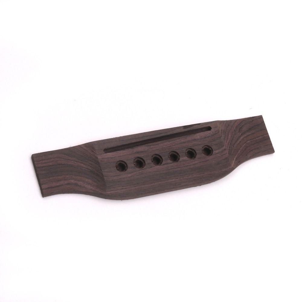 Guitar Parts Rosewood Bridge for Acoustic Guitar Rosewood Guitar Parts Saddle  Basses Part
