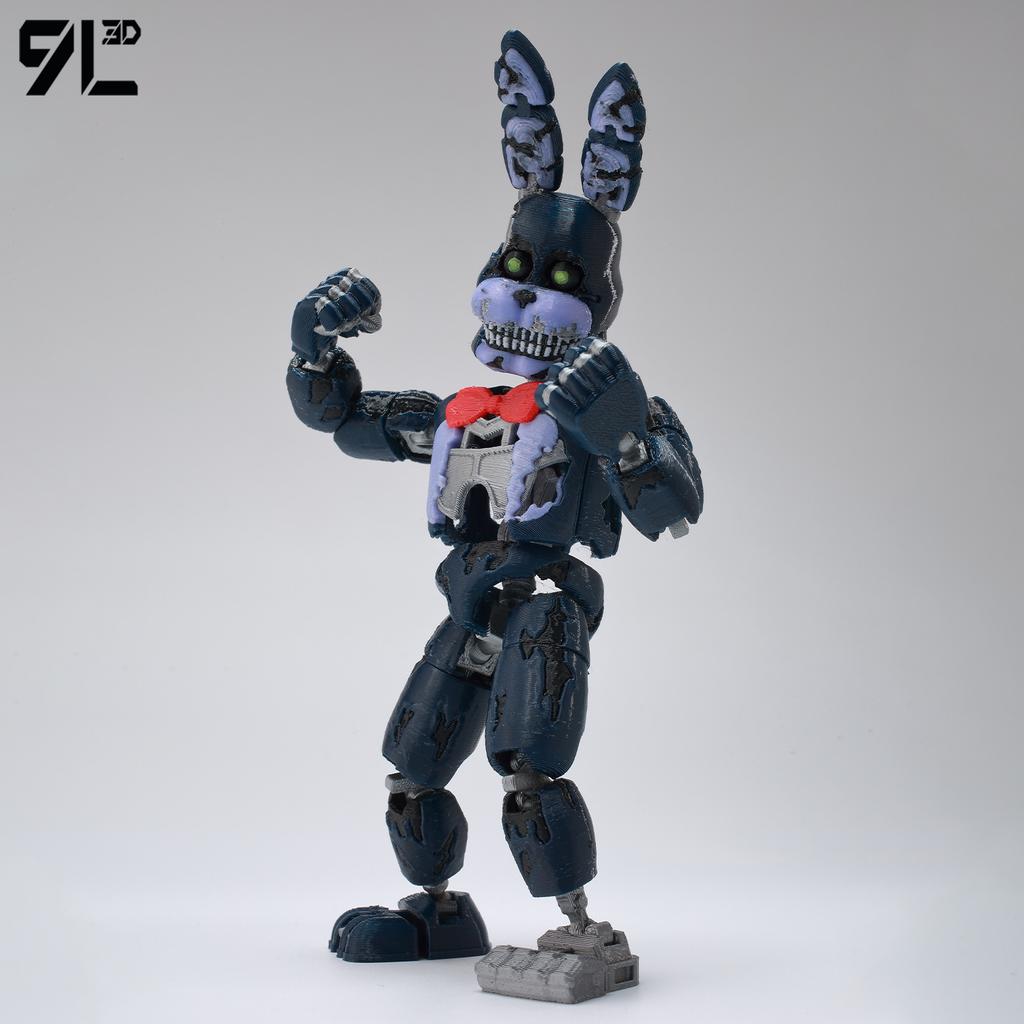 Figurine d'Action Ours d'Horreur Amovible Détachable Imprimée en 3D Poupée Articulée Jouet pour Garçon