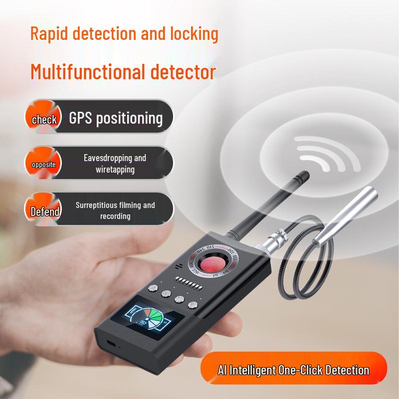 K66 Signal Detector: Anti-Peeping, Anti-Positioning, Camera & GPS Scanner for Hotel & Car Monitoring