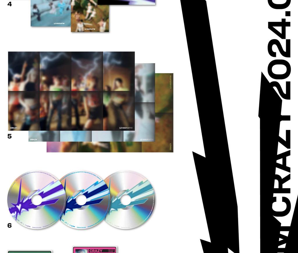 LE SSERAFIM [CRAZY] 4th MINI ALBUM