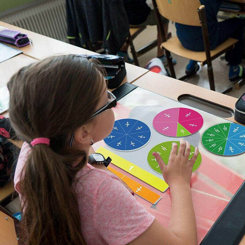 Education Science Forum Early Education Learning Learning Score Mathematics Teaching Round Fraction Tiles Magnetic