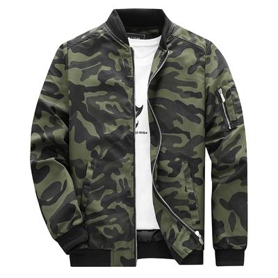 Europe and The United States Camouflage Coat Men's Jacket Fashion Casual Men's Autumn Jacket Men's Coat