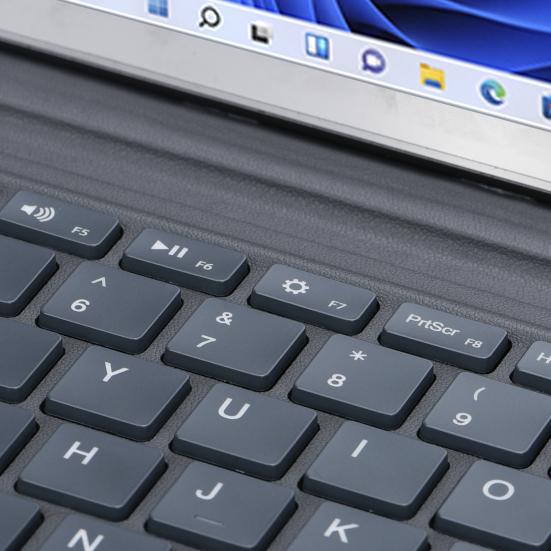 Wireless Bluetooth-compatible Keyboard Case Colorful Backlit with Protective Design Detachable Latency Free Tablet