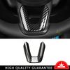 For Mazda CX-5 2017-2024 ABS Carbon Fiber Steering Wheel Sheet Cover Trim 1PCS