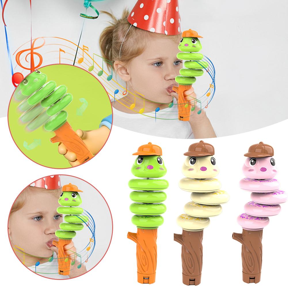 Snake-Shape Swinging Toy With Whistled Parent-Child Interaction Plaything For Home/Travel