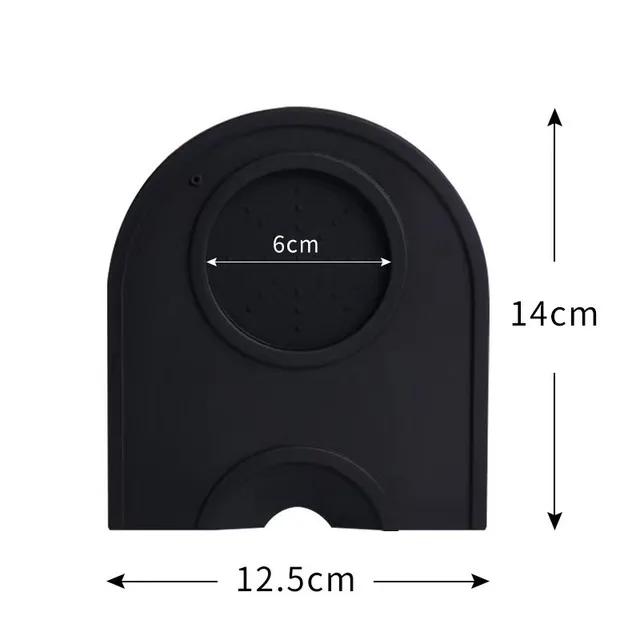 Espresso Coffee Tampers Mat Station Press Tampering Holder Corner Mat Pad Silicone Coffeeware Tamping Barista Wdt Tools