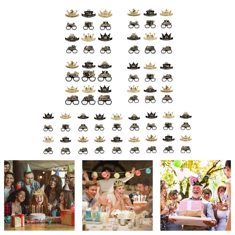 Colorful Themed Party Paper Decorations Portable Foldable Birthday Celebration DIY Supplies