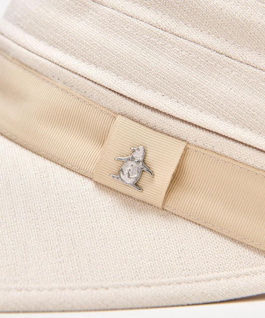 Munsingwear MG5SCP00L Visor Cap with UV Heat and Linen with Cosmetic Care WH00 Women's 2-Way Protection, Shielding, Material, Tape, White,