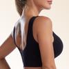 Dámská bezešvá bezdrátová pohodlná sportovní podprsenka na jógu a fitness, crop topy