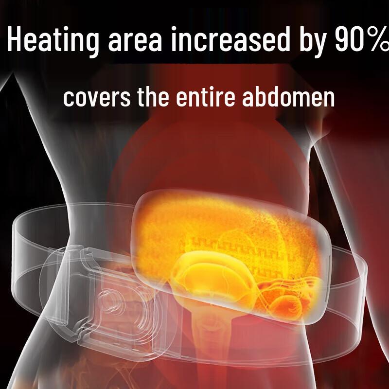 Smart Heated Abdominal & Waist Massager Belt CN plug (adapter included)