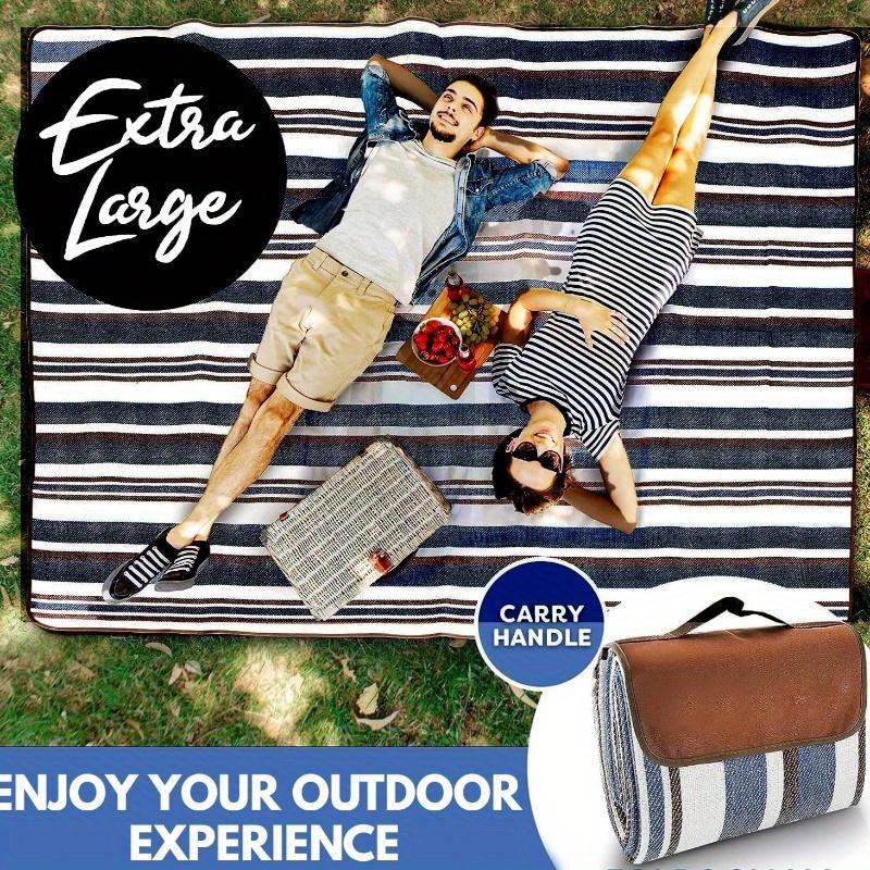 All-Season Picnic Mat - Tear-Resistant, Machine Washable, Easy Carry Blanket