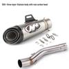 Stainless Steel Modified Exhaust for 300AC/300R/300RR/500 Motorcycles